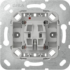 GIRA 381600 Einsatz Wippschalter 10 AX 250 V~ Universal-Aus-Wechselschalter ohne Befestigungskrallen