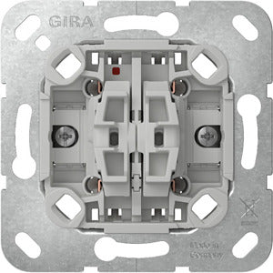 GIRA 315800 Einsatz Wipp-Jalousietaster 10 A 250 V~ mit Befestigungskrallen