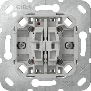 GIRA 315900 Einsatz Wipp-Jalousieschalter 10 A 250 V~ mit Befestigungskrallen