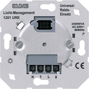 JUNG 1201URE Relais-Einsatz 1-kanalig N-Leiter erforderlich bis 2300W