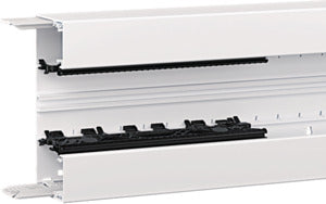 HAGER BRN6517019016 Brüstungskanal-Unterteil PVC Profil Geräteeinbau BRN 68x170mm verkehrsweiß
