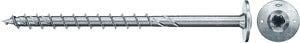 FISCHER 566334 Holzbauschraube PowerFast FPF II WTP 8,0 x 120 BC 50 Tellerkopf TX Antrieb galvanisch verzinkt