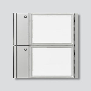 SIEDLE 210011963-00 Ruftasten für Siedle Vario TM 700-2-0 SM Silber-Metallic