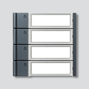 SIEDLE 210011976-00 Ruftasten für Siedle Vario TM 700-4-0 AG Anthrazitgrau
