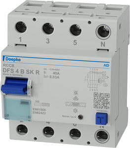 DOEPKE 09134988HD Fehlerstromschutzschalter DFS 4 040-4/0,03-B SK R HD