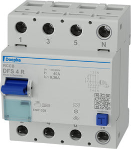 DOEPKE 09136911 Fehlerstromschutzschalter DFS 4 040-4/0,30-A R