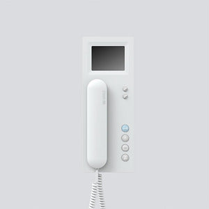 SIEDLE 200040578-00 Bus-Telefon Standard mit Farbmonitor BTSV 850-03 W Weiß