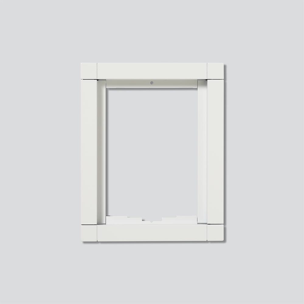 SIEDLE 200016400-01 Kombirahmen KR 611-1/1-0 W Weiß – Bild 3