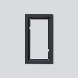 SIEDLE 210004955-00 Kombirahmen KR 611-2/1-0 AG Anthrazitgrau