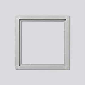 SIEDLE 200016829-01 Kombirahmen KR 611-2/2-0 SM Silber-Metallic