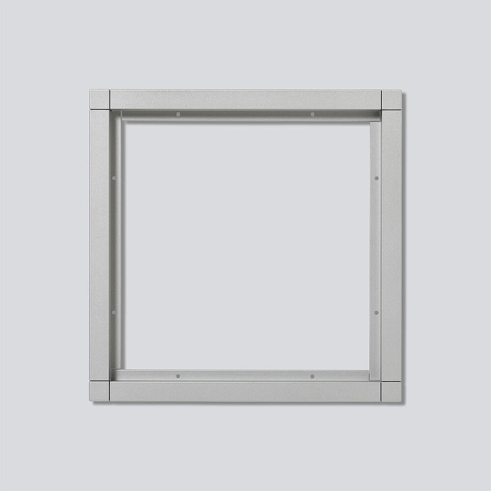 SIEDLE 200016829-01 Kombirahmen KR 611-2/2-0 SM Silber-Metallic – Bild 3