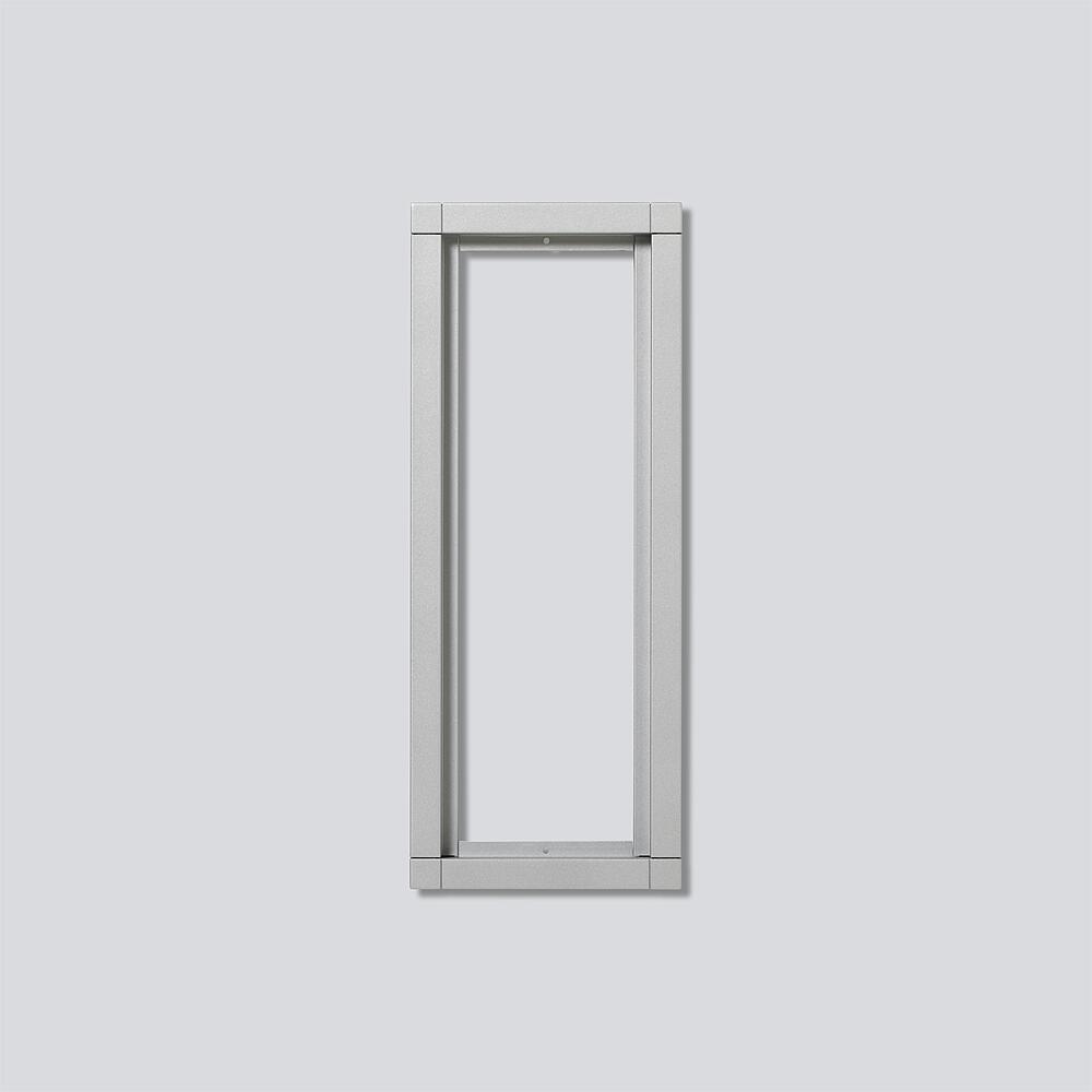 SIEDLE 200016832-01 Kombirahmen KR 611-3/1-0 SM Silber-Metallic – Bild 3