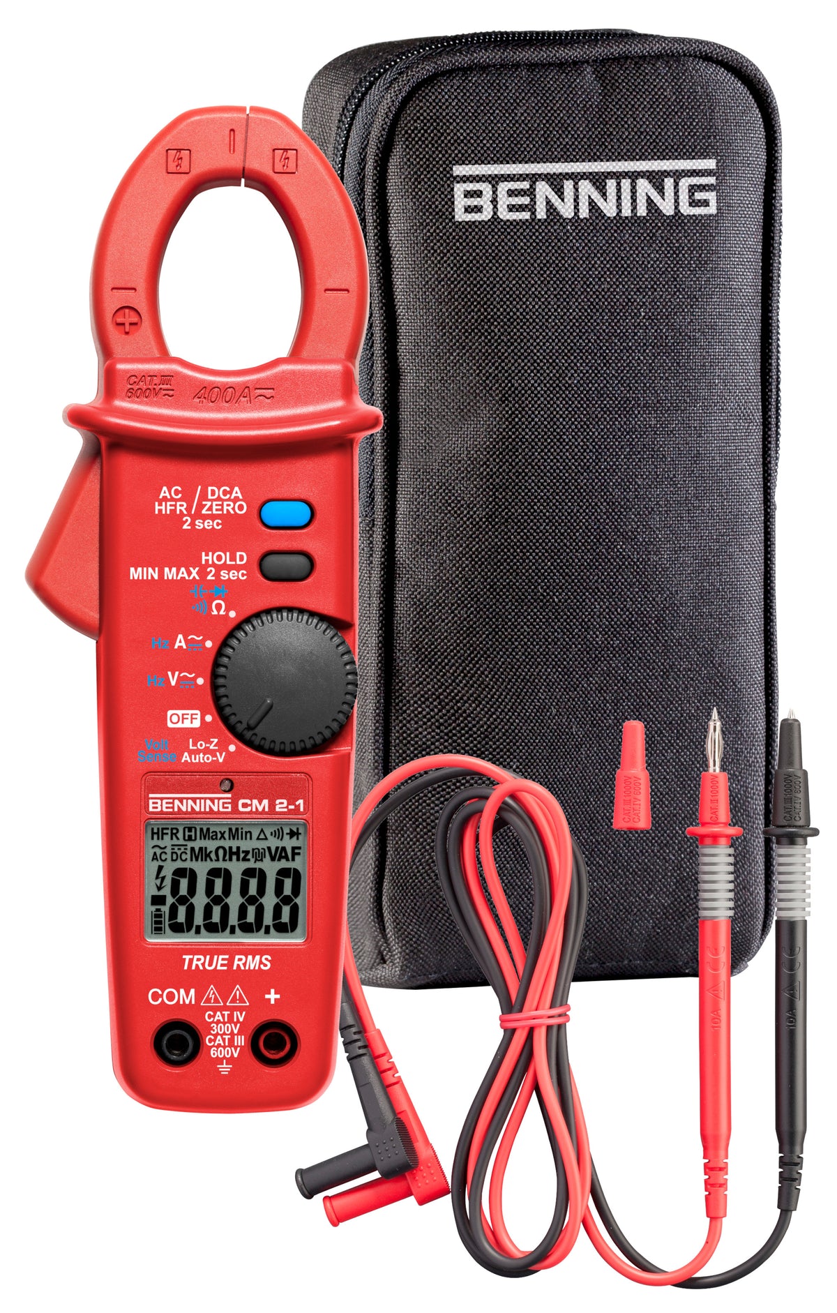 BENNING 044689 TRUE RMS Stromzangen-Multimeter CM 2-1 – Bild 2
