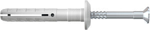FISCHER 048795 Nageldübel N 6 x 40/7 P Pilzkopf und Nagelschraube