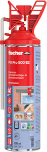 FISCHER 050426 Premium Schnellmontage- & Brunnenschaum PU Pro 500 B2