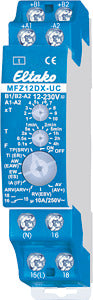 ELTAKO 23001005 Analog einstellbares Multifunktions-Zeitrelais MFZ12DX-UC