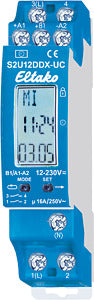 ELTAKO 23200901 Digitale Zeitschaltuhr S2U12DDX-UC