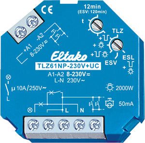 ELTAKO 61100301 Treppenlicht-Zeitschalter TLZ61NP-230V+UC