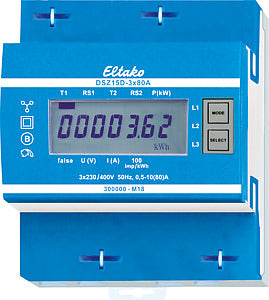 ELTAKO 28380015 Drehstromzähler DSZ15D-3x80A MID