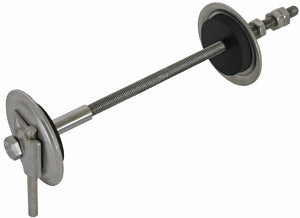 DEHN 478430 Erder-/Wanddurchführung 300-500mm mit Gewinde M10 L 508mm NIRO (V4A)