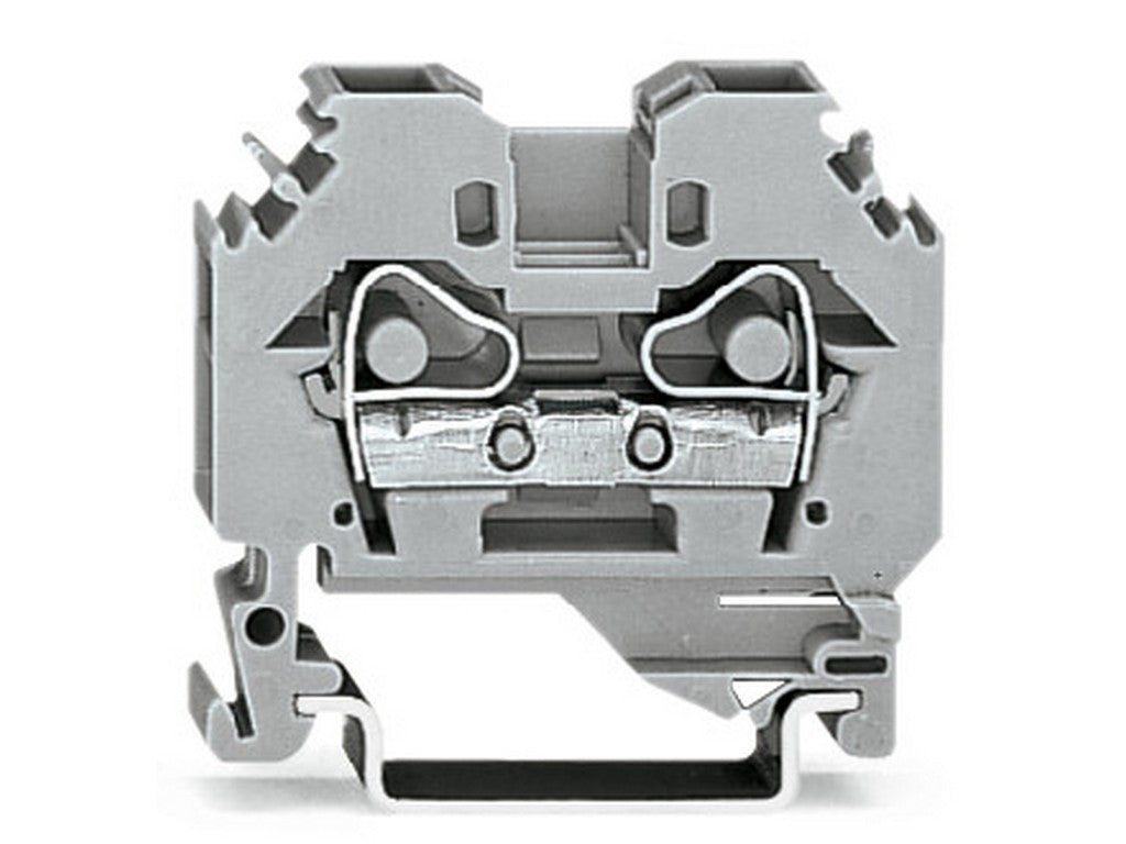 WAGO 282-101 2-Leiter-Durchgangsklemme 6 mm² CAGE CLAMP® grau