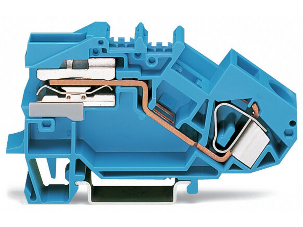 WAGO 783-613 1-Leiter-N-Trennklemme 16 mm² CAGE CLAMP® blau