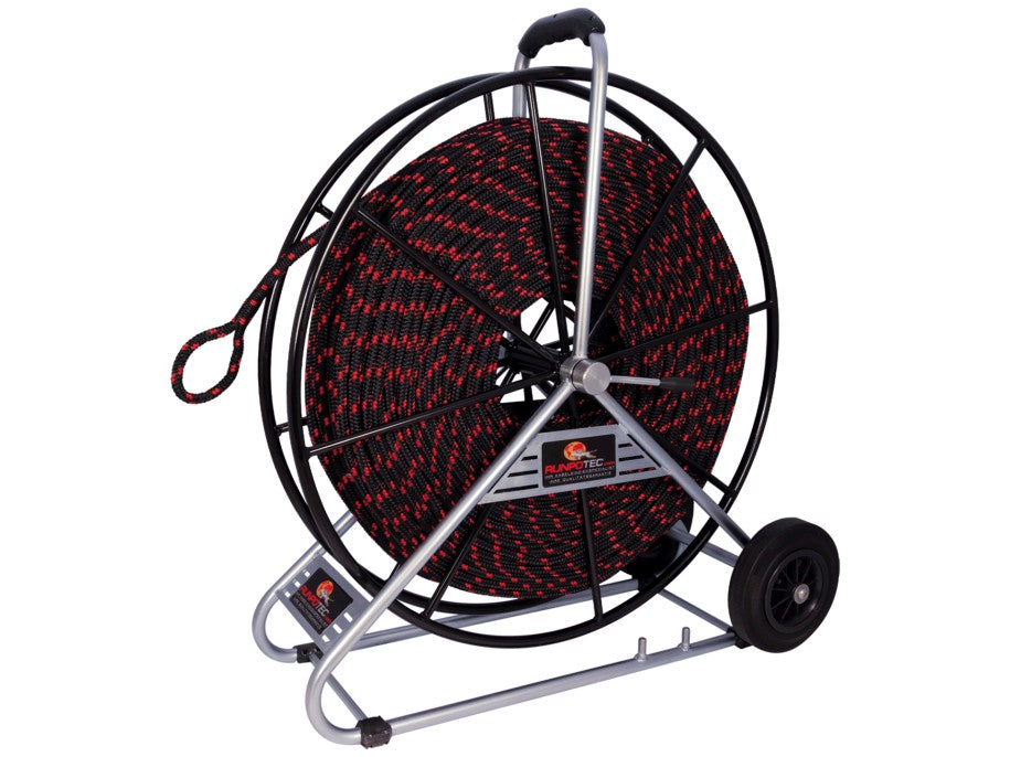 Zugseil Polyester inkl. Haspel Seil Ø 10 mm.