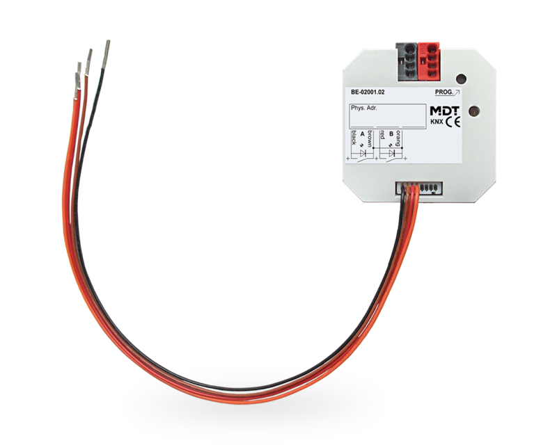 MDT BE-02001.02 Sensario Tasterschnittstelle / Tasterinterface 2fach