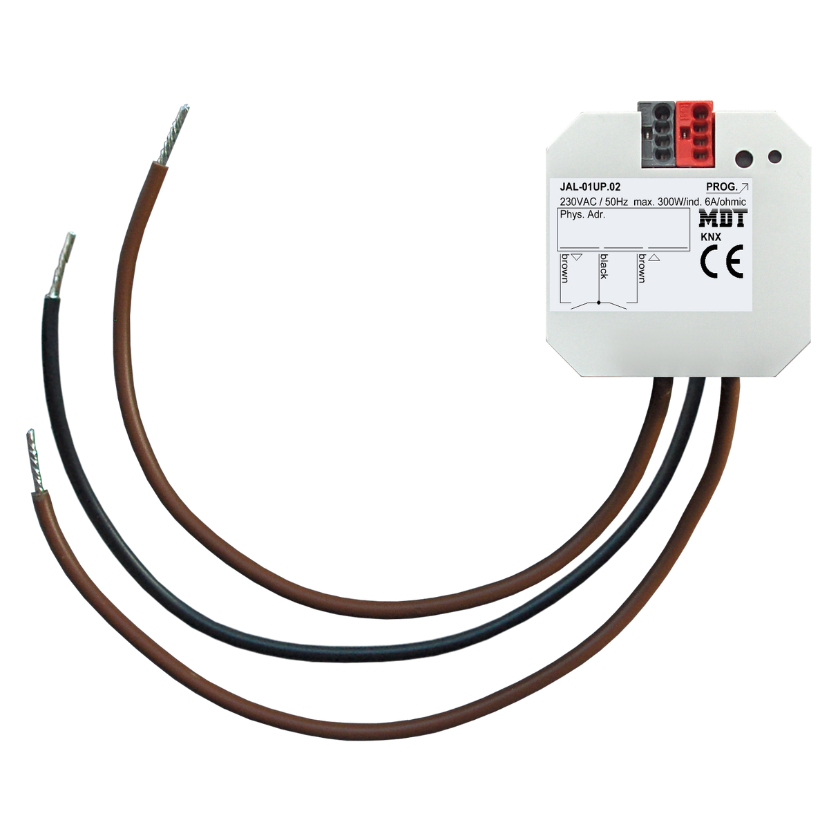 MDT Jalousieaktor 1-fach, UP, 6A, 230VAC