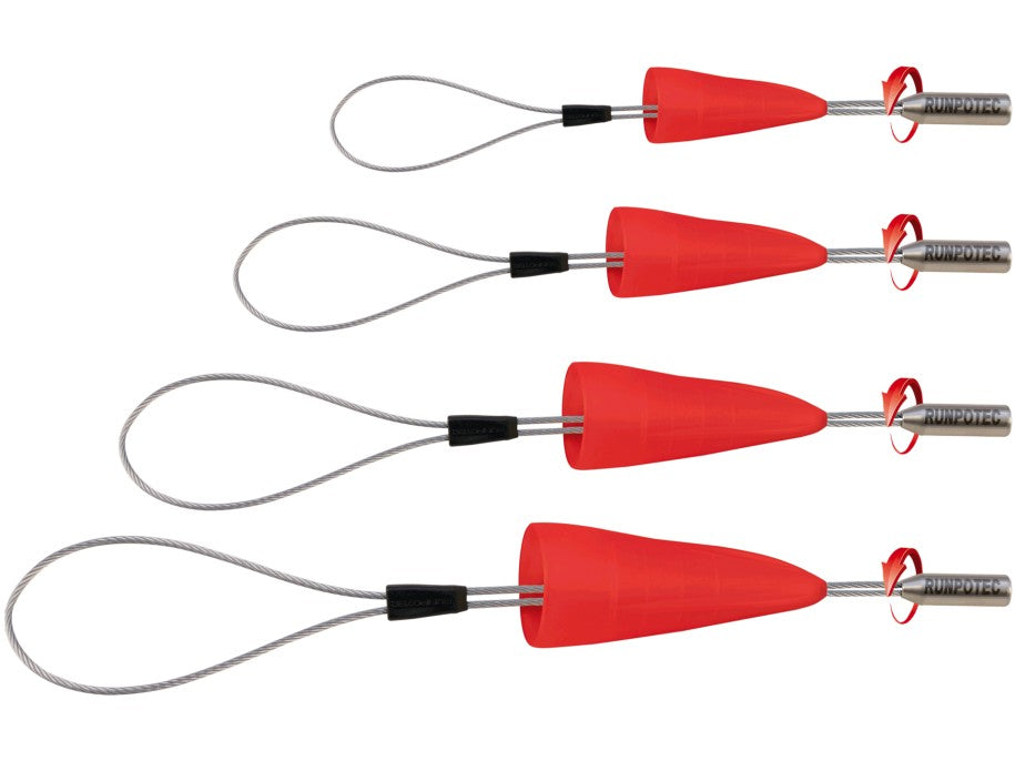 RUNPOTEC 10154 Kabelziehschlaufe mit Gewinde - 4er Set RUNPOFIX