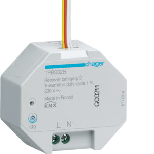 Hager Vertriebsgesel Funk UP Eingang 2 fach 230V, q.-link