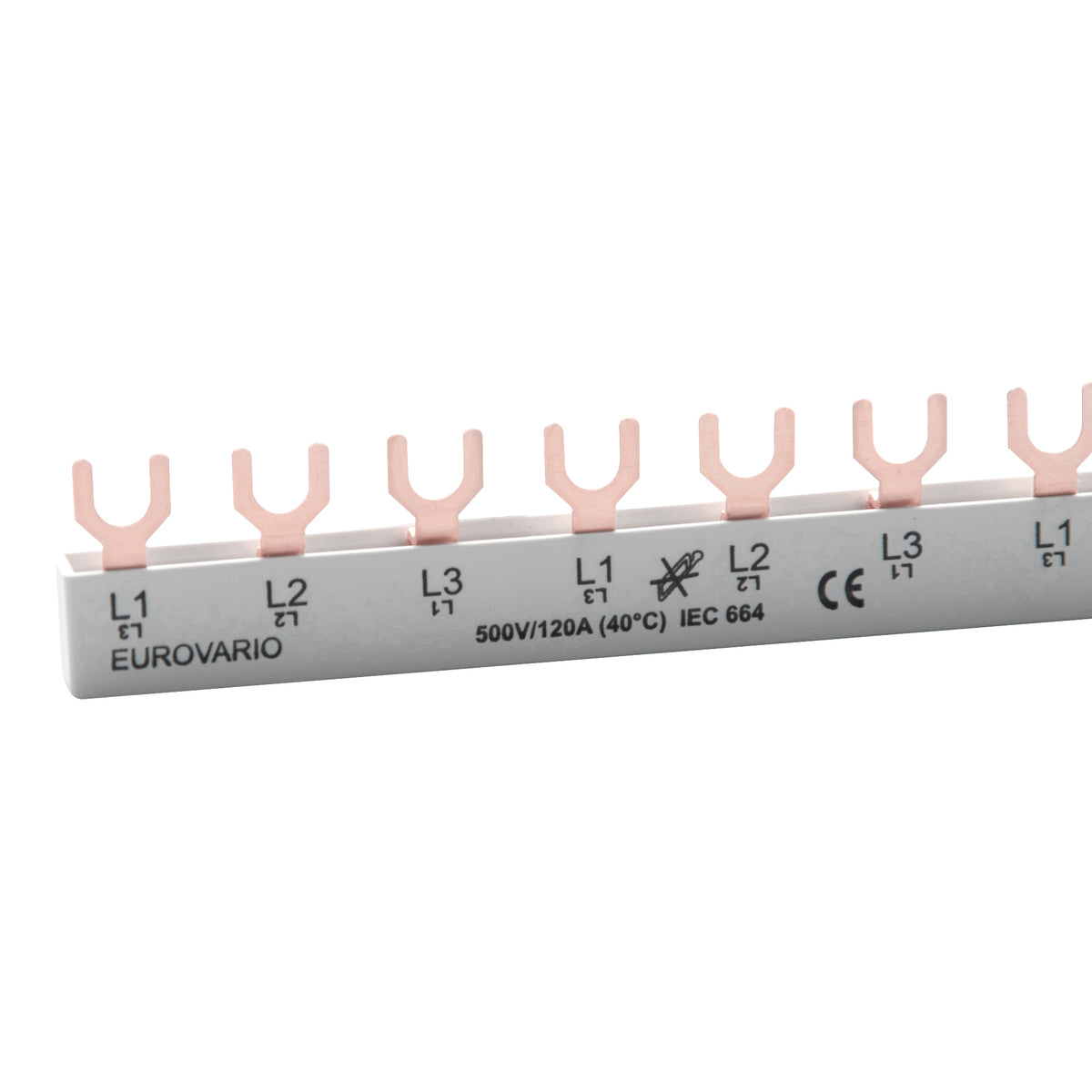 Doepke Doepke Gabelsammelschiene 3p, 11 TE, 63 A ((L1, L2, L3) x 3 +..)