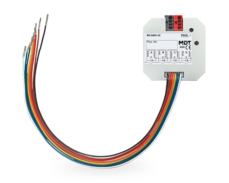 MDT BE-04001.02 Sensario Tasterschnittstelle / Tasterinterface 4fach BE