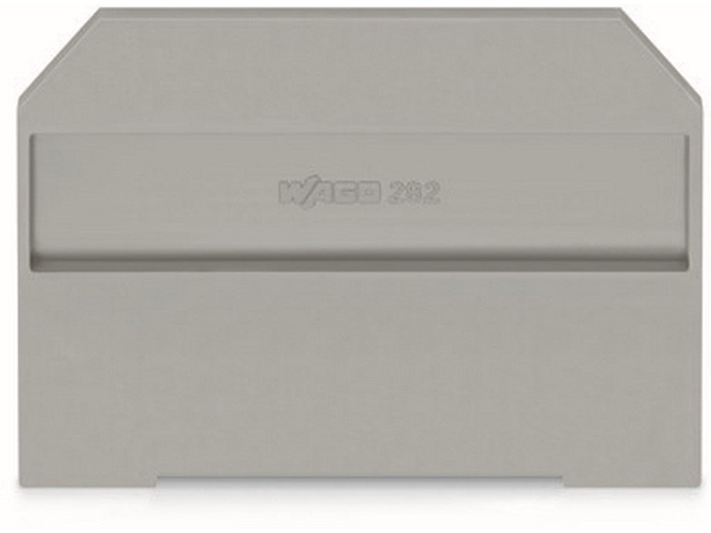 WAGO 282-311 Abschluss- und Zwischenplatte 4 mm dick grau