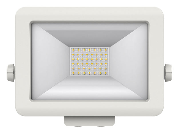 Theben, theLeda B30L WH,  LED-Strahler mit 30 W, modular erweiterbar.