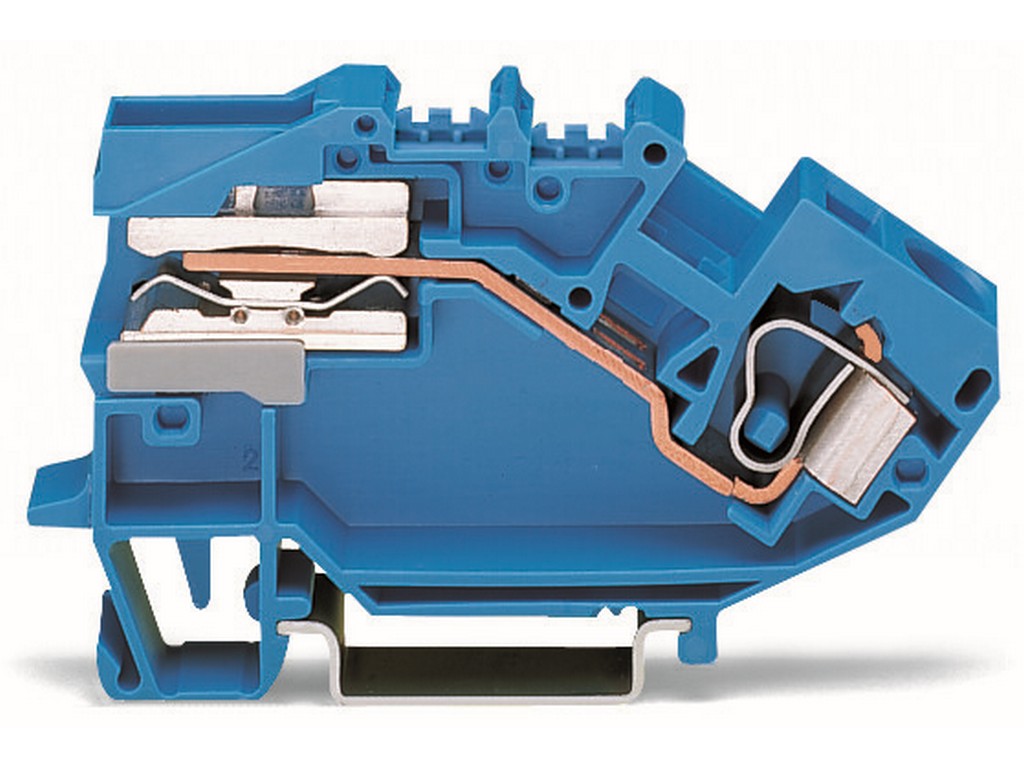 WAGO 784-613 1-Leiter-N-Trennklemme 10 mm² CAGE CLAMP® blau