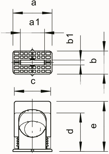 BETTERMANN 2101017 Druck-ISO-Schelle 3050 LGR