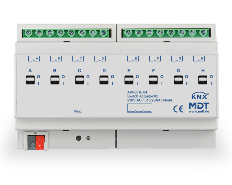 MDT AKI-0816.04 Acturio - Schaltaktor AKI Industrie 8-fach
