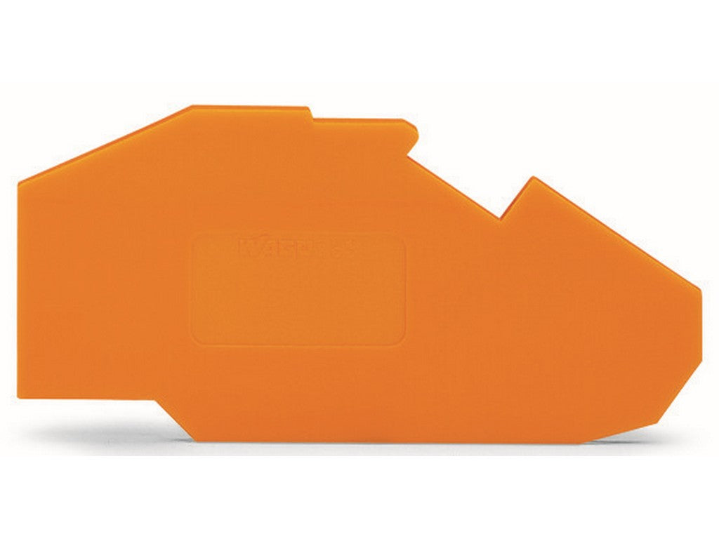 WAGO 780-317 Abschluss- und Zwischenplatte 1,5 mm dick orange