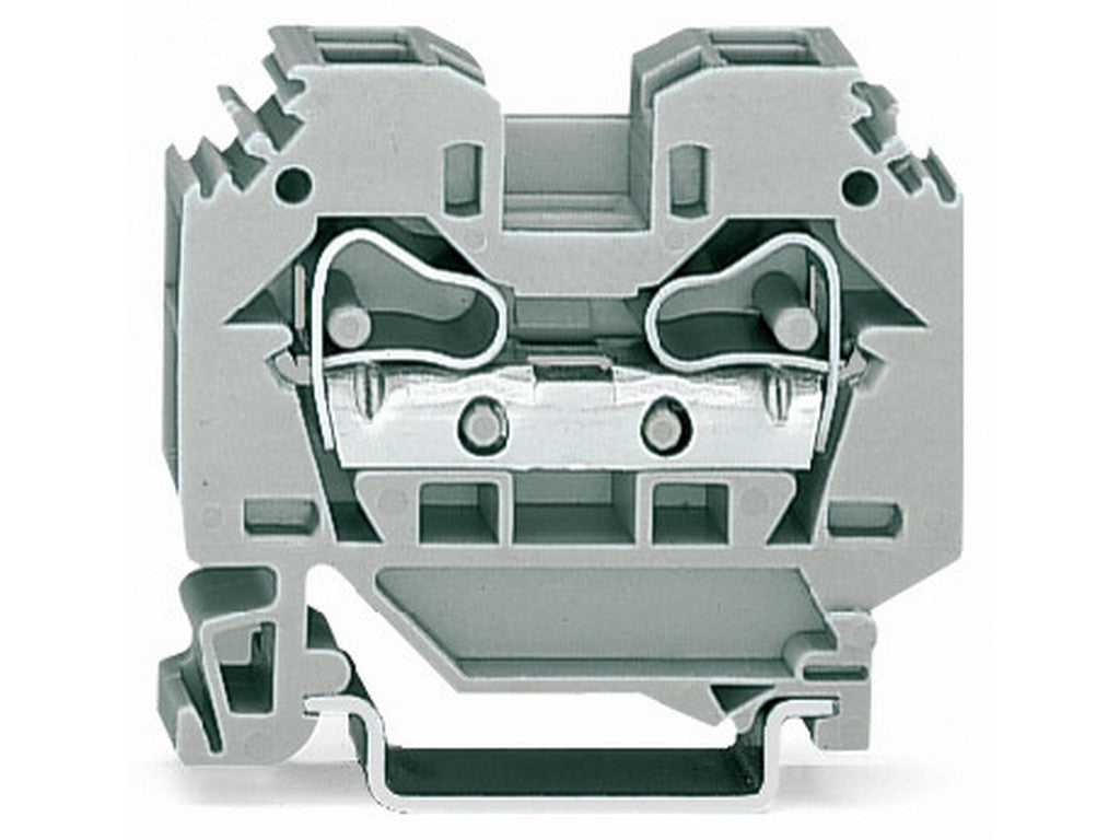 WAGO 284-101 2-Leiter-Durchgangsklemme 10 mm² CAGE CLAMP® grau