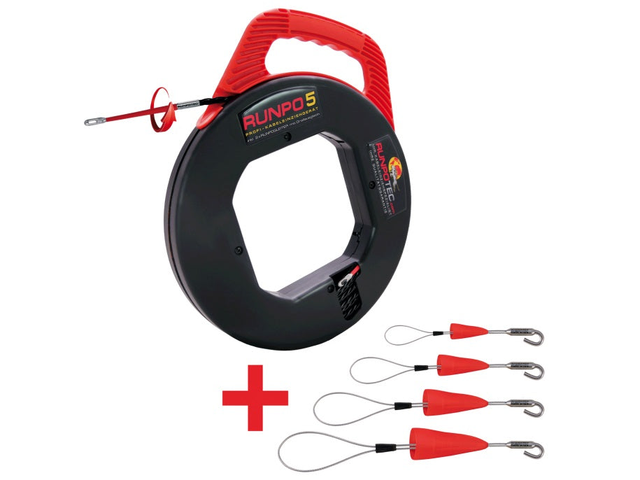 RUNPOTEC 11142 AKTIONSSET: RUNPO 5 und RUNPOFIX 4er Set Haken